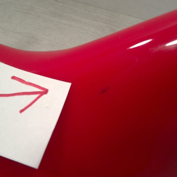 Sexy Jeffrey Campbell Hurricane Cherry Red Waterproof Rain Boots Size 9 - Picture 14 of 14